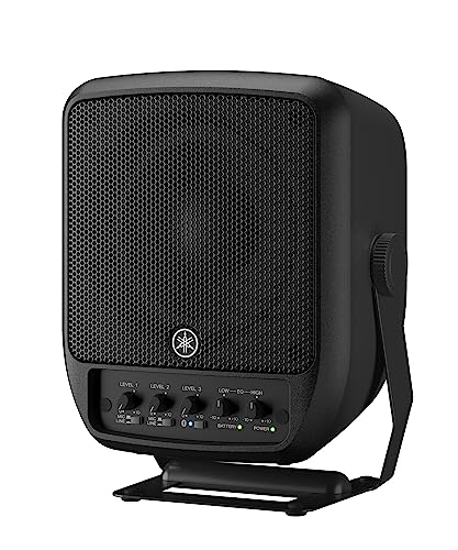 Yamaha Portable 6.5" Battery Powered PA with 3-Channel Mixer (Open Box)