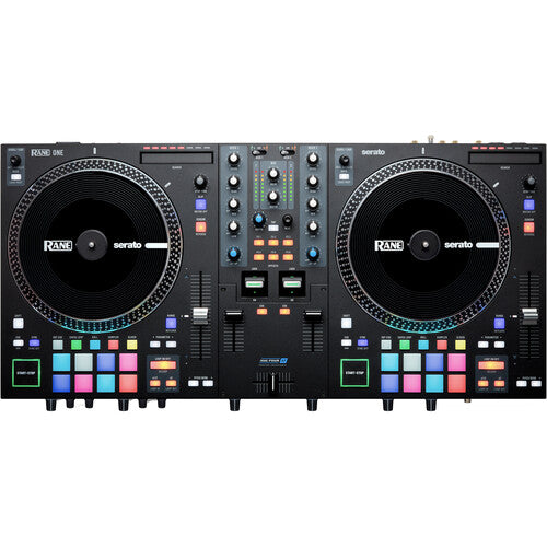 Rane DJ One + Odyssey Rane One Flight Case with Patented Glide Platform