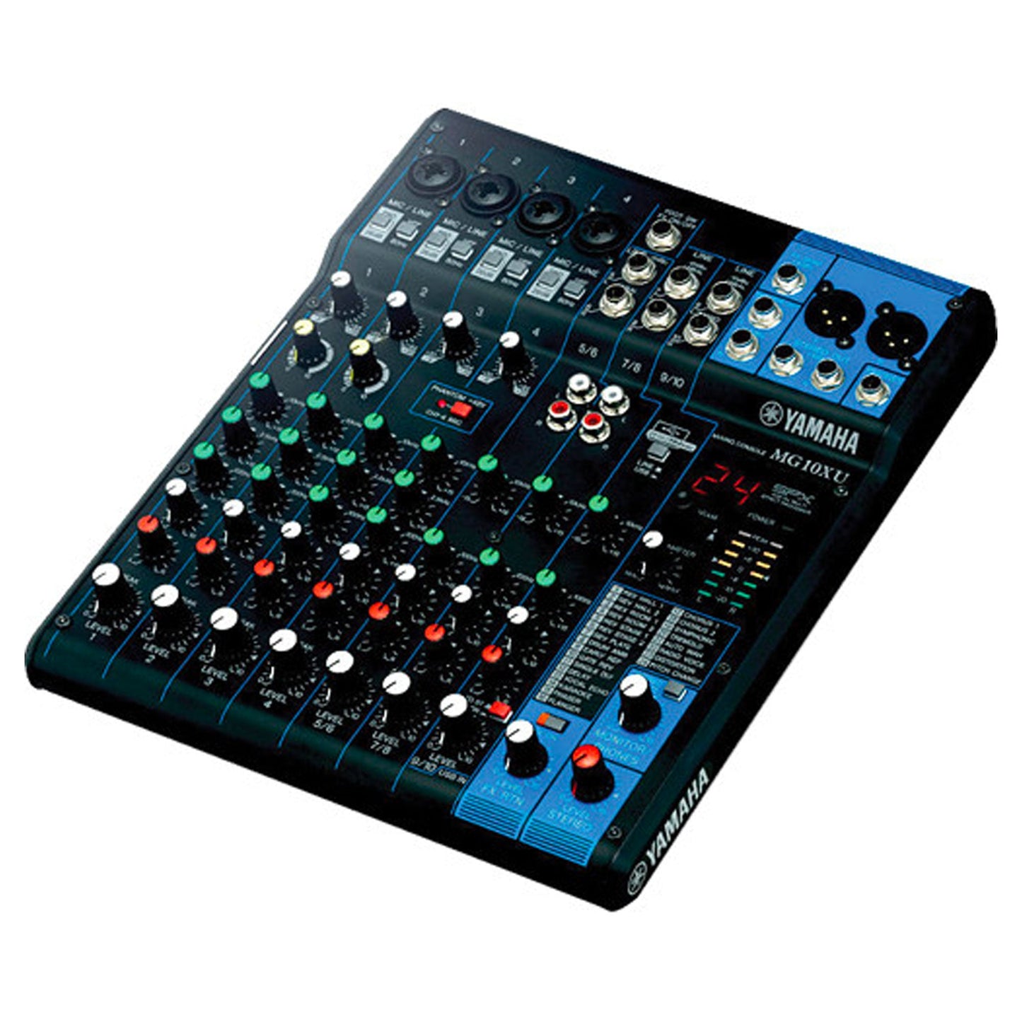 Yamaha MG10XU 10-Input Stereo Mixer (Open Box)