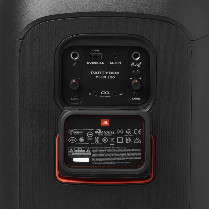 JBL PartyBox Club 120 160W Wireless Party Speaker JBLPBCLUB120 (Black)