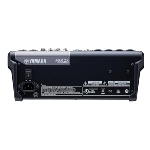Yamaha MG12X CV 12-Input Mixer with Built-In FX