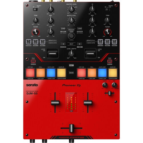 Pioneer DJ DJM-S5 2-Channel DJ Battle Mixer
