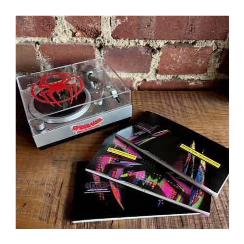 Crosley Spider-Man RSD3 Mini Turntable with 3 inch Releases