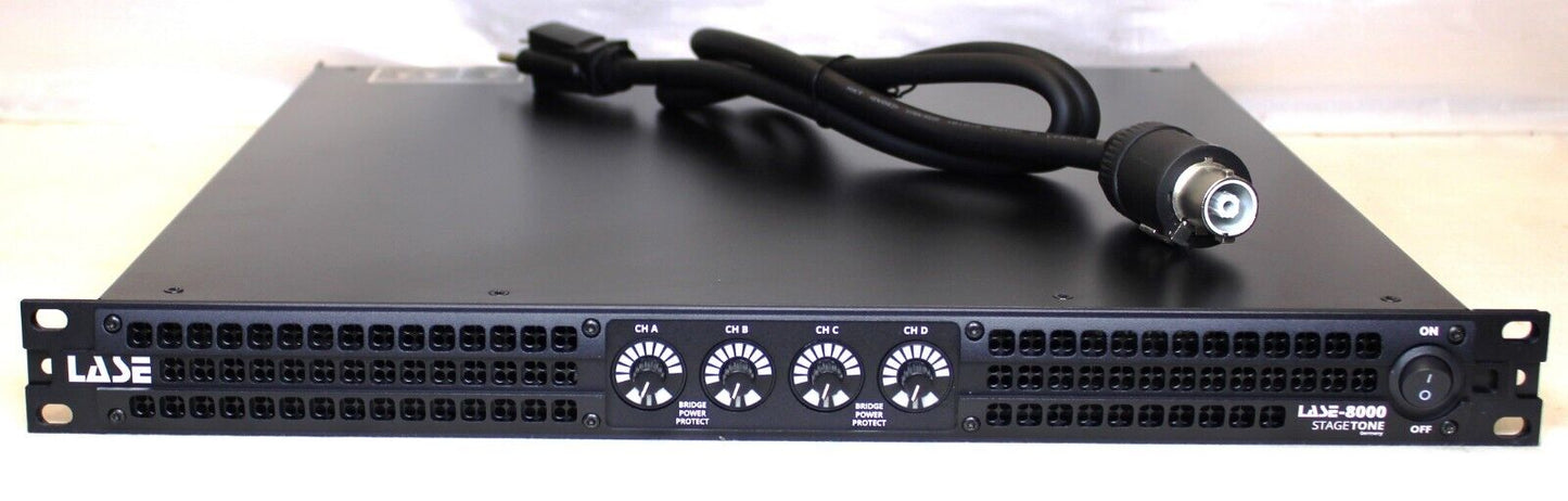 LASE Series Professional Powered 1U Rack Amplifiers