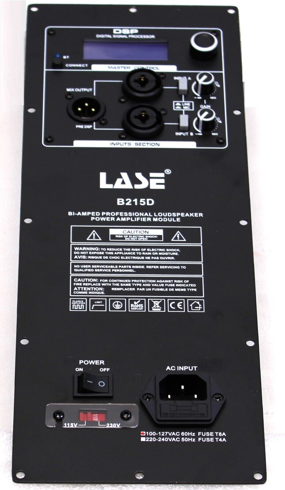 LASE Replacement Amplifier Module for Behringer B215D