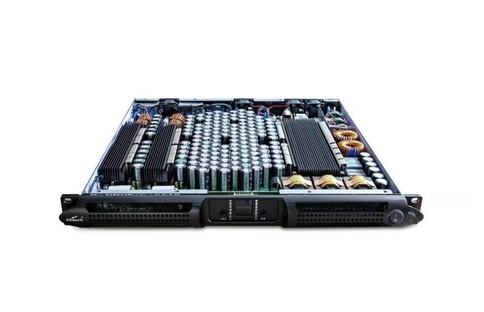 Admark Professional Powered One Space Rack Amplifiers
