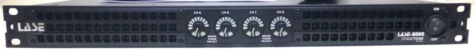 LASE Series Professional Powered 1U Rack Amplifiers