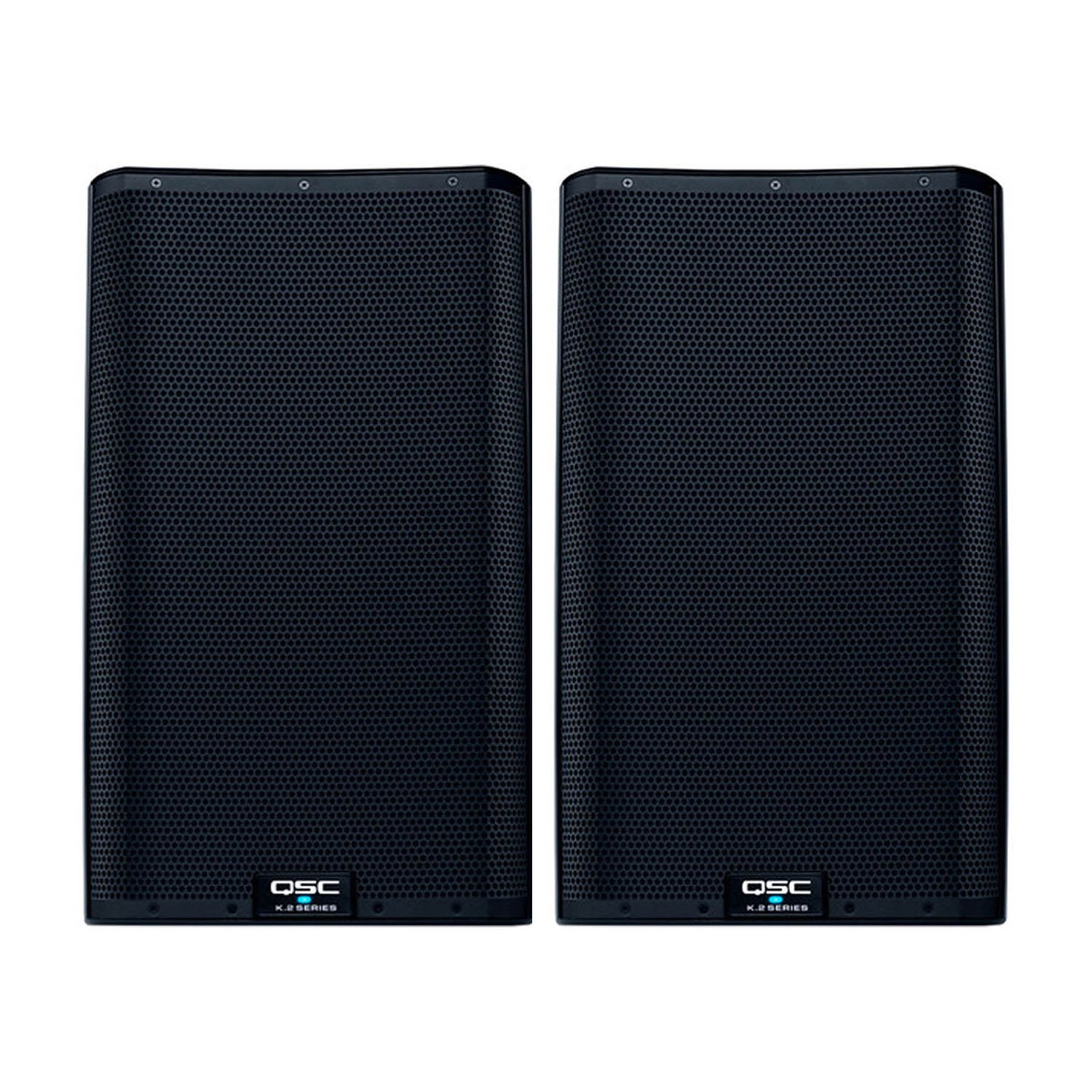 QSC K12.2 Two-Way 12" 2000W Powered Portable PA Speaker with Integrated Speaker Processor (Pair)