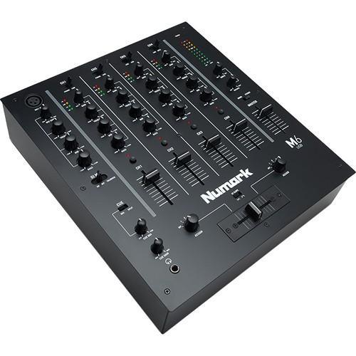 Numark M6 USB 4-Channel USB DJ Mixer (Black) (Open Box)