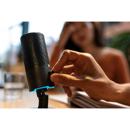 JBL Quantum Stream: Dual Pattern Premium USB Microphone for Streaming, Recording and Gaming