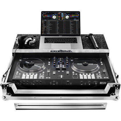 Rane DJ One + Odyssey Rane One Flight Case with Patented Glide Platform