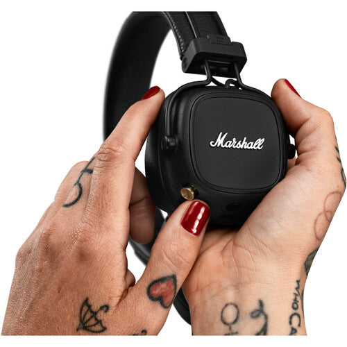 Marshall Major IV On-Ear Bluetooth Headphone, Black