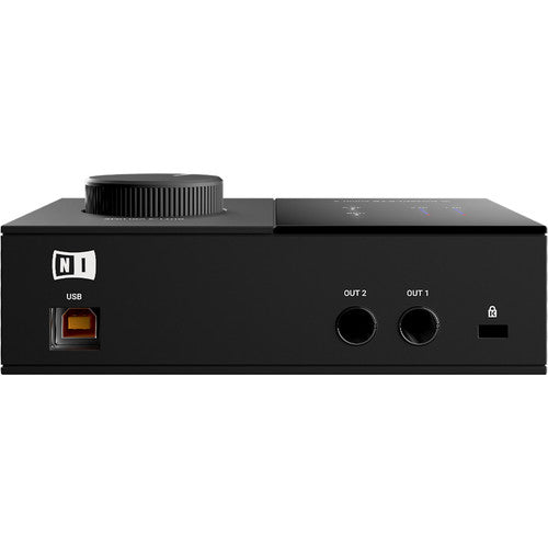 Native Instruments Komplete Audio 2 Two-Channel Audio Interface & Amazon Basics XLR Male to Female Microphone Cable - 10 Feet, Black