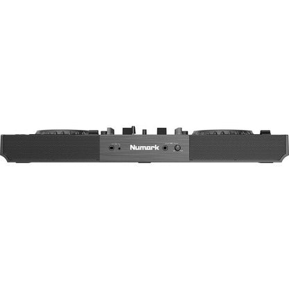 Numark Mixstream Pro Go - Standalone DJ Controller with Battery, DJ Mixer, Speakers, Amazon Music Unlimited, WiFi, Touchscreen, Works with Serato DJ (Open Box)