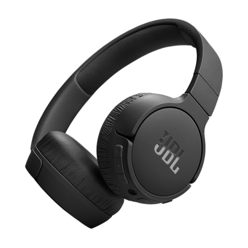 JBL Tune 670NC Wireless Noise-Cancelling On-Ear Headphones (Black)