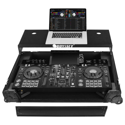 Odyssey Hexagon Industrial Board Case with Glide Platform for Pioneer XDJ-RX3