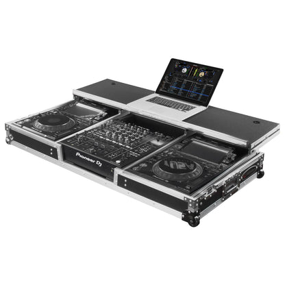 Odyssey Glide Style DJ Coffin Flight Case with Wheels for DJM-A9 and CDJ-3000 or Similar Size Gear (Open Box)