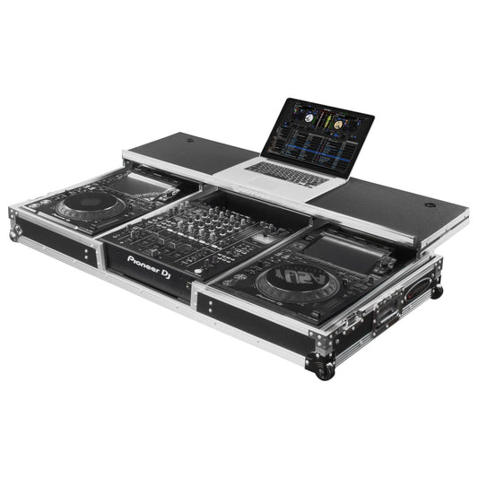 Odyssey Glide Style DJ Coffin Flight Case with Wheels for DJM-A9 and CDJ-3000 or Similar Size Gear (Open Box)
