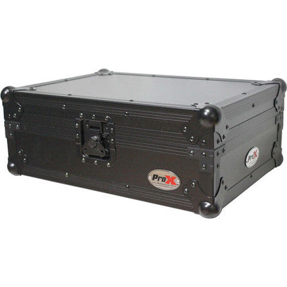 ProX Universal 12" Large-Format DJ Mixer Flight Case (All Black)