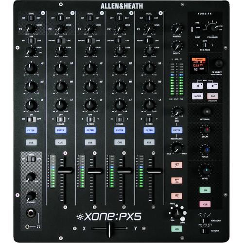 Allen & Heath XONE: PX5 - 4+1 Channel DJ Mixer with Soundcard
