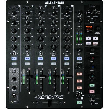Allen & Heath XONE: PX5 - 4+1 Channel DJ Mixer with Soundcard
