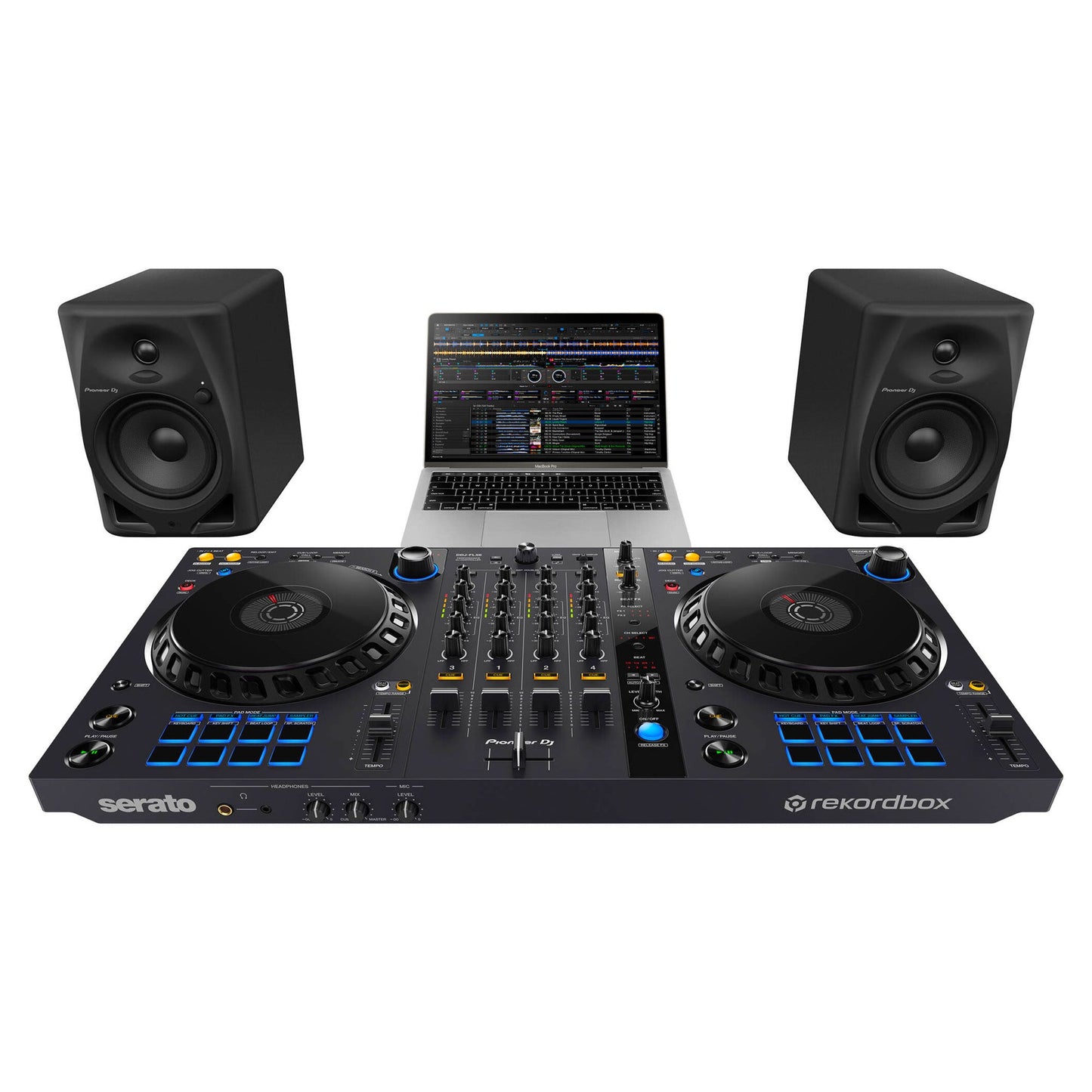 Pioneer Dj DM-50D 5-inch Desktop Monitor System – High-Performance Sound (Black) (Open Box)