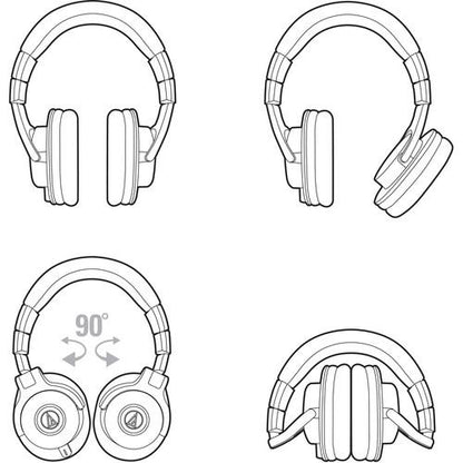 Audio Technica ATH-M40X Professional Monitor Headphones
