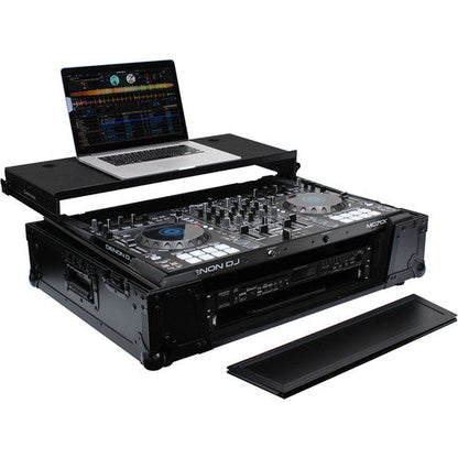 Odyssey Innovative Designs Black Label Glide Case with Wheels for Roland DJ-808 / Denon MC7000 DJ Controller