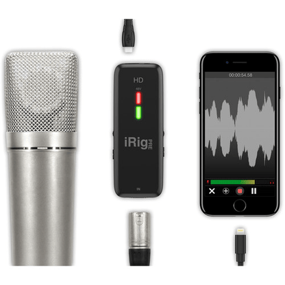 IK Multimedia iRig Pre HD - Audio Interface with Mic Pre