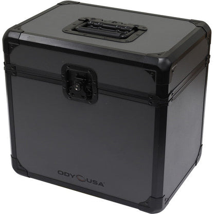 Odyssey Innovative Designs Black Krom on Gray Series Vinyl and LP/Utility Carrying Case (Black)