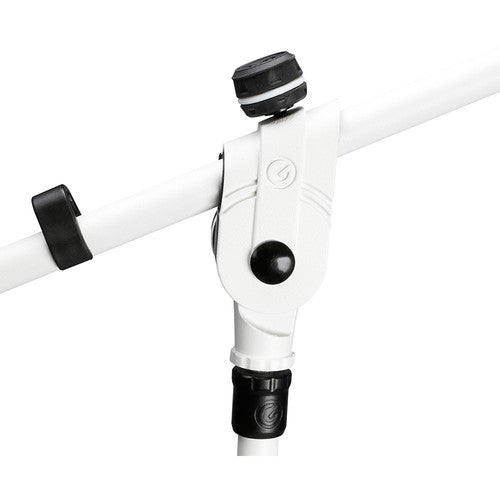 Gravity Stands MS 4322 Microphone Stand with Folding Tripod Base (White)