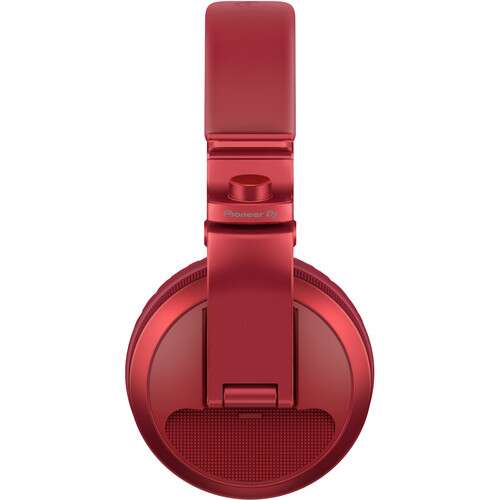 Pioneer DJ HDJ-X5BT Bluetooth Over-Ear DJ Headphones (Metallic Red)