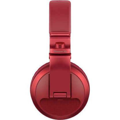 Pioneer DJ HDJ-X5BT Bluetooth Over-Ear DJ Headphones (Metallic Red)