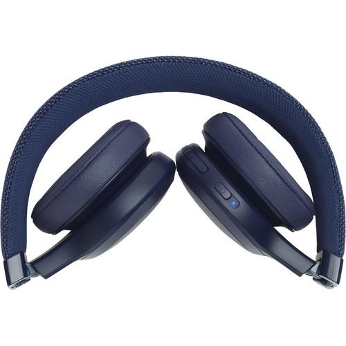 JBL LIVE 400BT Wireless On-Ear Headphones (Blue)