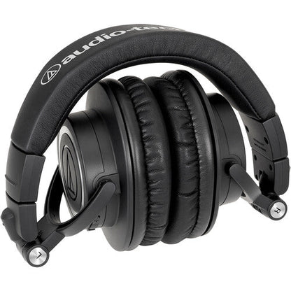 Audio-Technica Consumer Wireless Over-Ear Headphones with 45mm Drivers and Microphone/USB-C