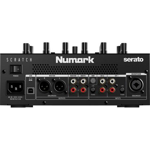 Numark Scratch - 2-Channel Scratch Mixer for Serato DJ Pro