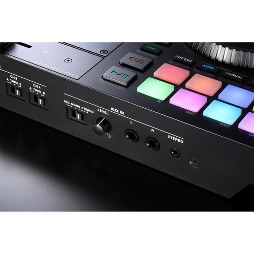 Roland DJ-707M 4-Channel DJ Controller for Serato DJ