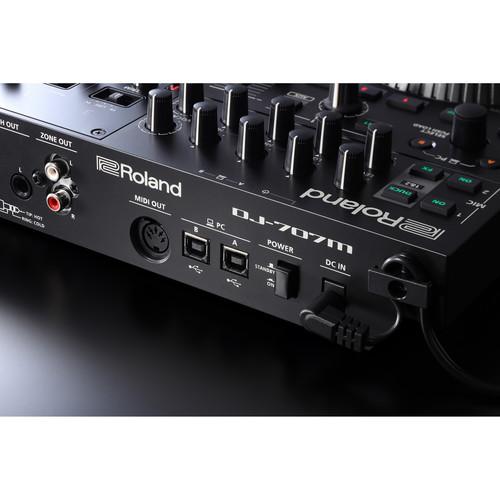 Roland DJ-707M 4-Channel DJ Controller for Serato DJ