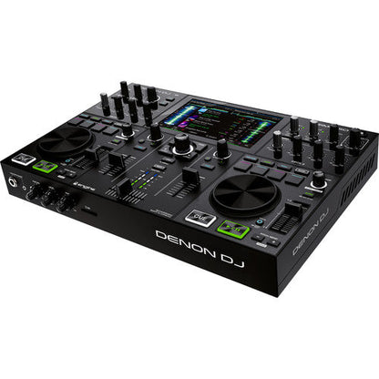 Denon DJ PRIME GO Standalone 2-Deck Rechargeable Smart DJ Console with 7" Touchscreen