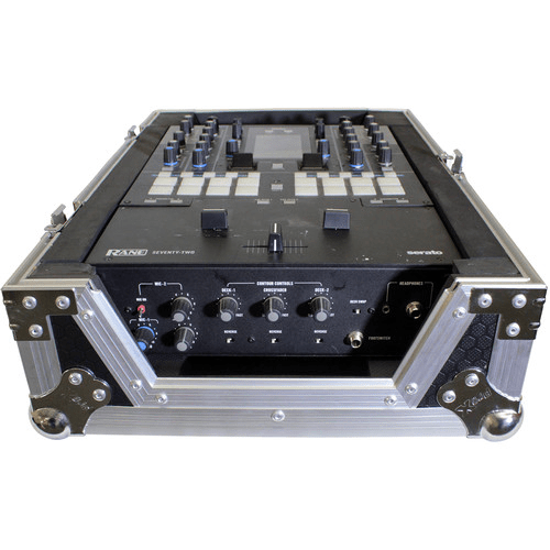 ProX XS-RANE72 Flight Case for 11" Rane 72 DJ Mixer (Silver-on-Black)