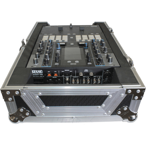 ProX XS-RANE72 Flight Case for 11" Rane 72 DJ Mixer (Silver-on-Black)