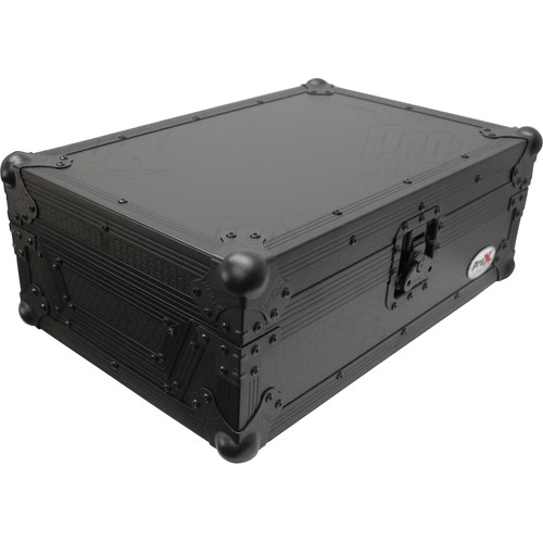 ProX XS-RANE72BL Flight Case for 11" Rane 72 DJ Mixer (Black-on-Black)
