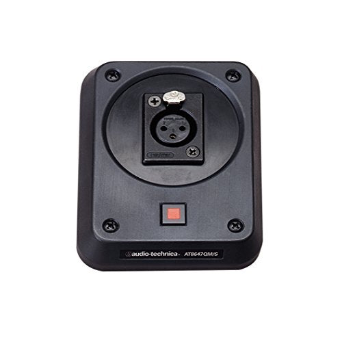 Audio-Technica Mic Shock-Mount Plate W/Switch Audio Technica Shockmount Plate (AT8647QM/S), Black