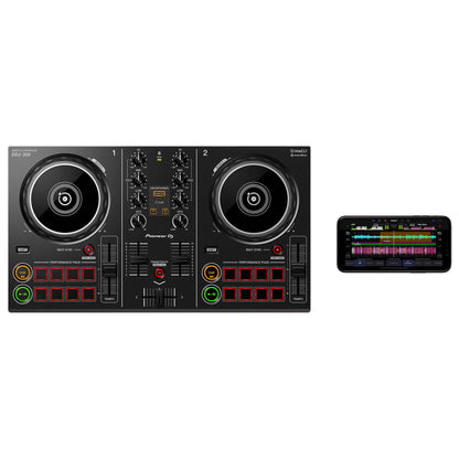 Pioneer DJ DDJ-200 Smart DJ Controller for WeDJ and rekordbox