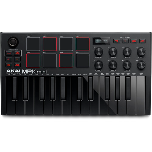 Akai Professional MPK Mini MKIII (Black) + Free Denim Tote
