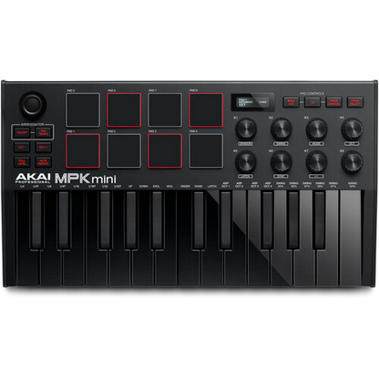 Akai Professional MPK Mini MKIII (Black) + Free Denim Tote