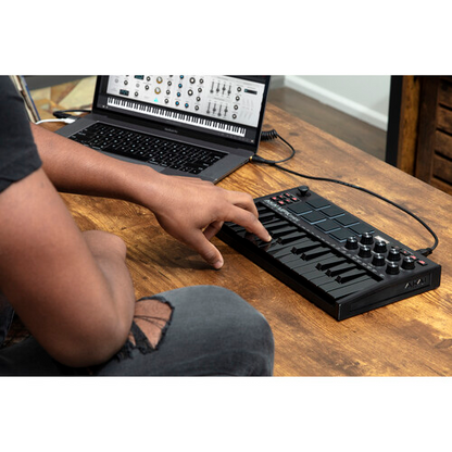 Akai Professional MPK Mini MKIII (Black) + Free Denim Tote