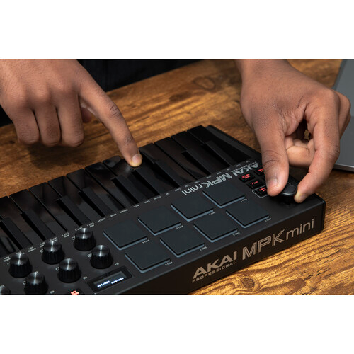Akai Professional MPK Mini MKIII (Black) + Free Denim Tote