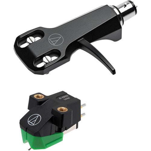 Audio-Technica AT-VM95E/H Turntable Headshell/Cartridge Combo Kit Green
