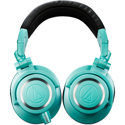 Audio-Technica ATH-M50xIB Professional Studio Monitor Headphones, Ice Blue